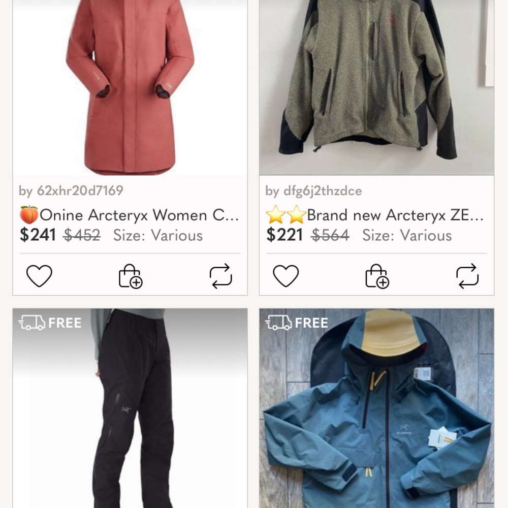 Arcteryx SCAMMERS!! Be aware!!! - Picture 6 of 6